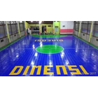 Lapangan Futsal Interlock Lantai Karet Standar FIFA 2